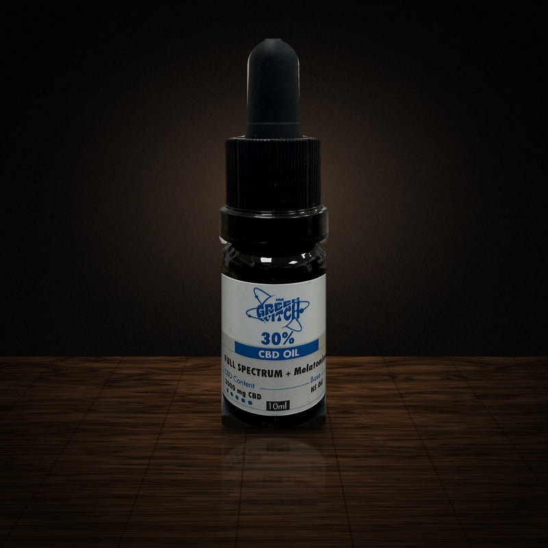 Aceite CBD 30% Full Spectrum con Melatonina – 10 ml